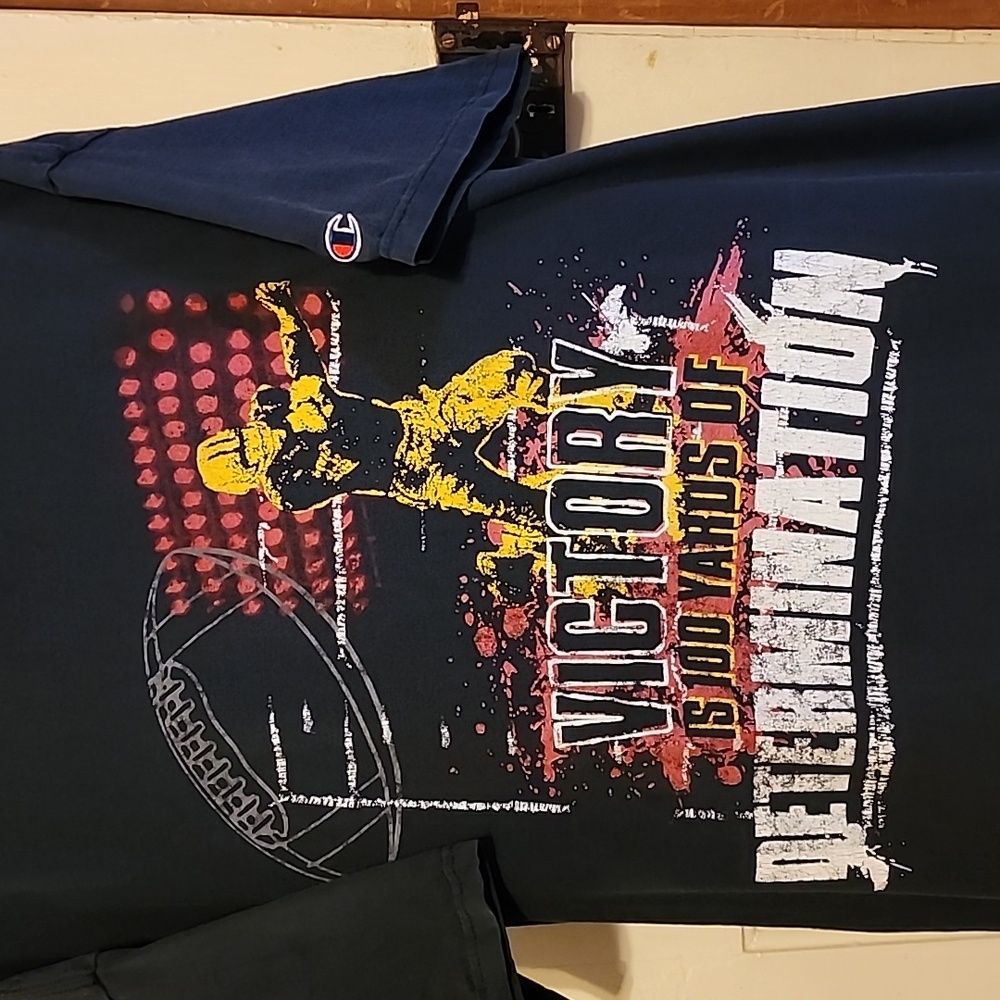 Champion Football graphic tee